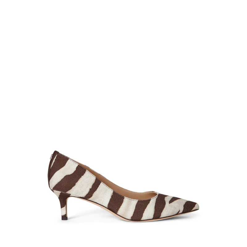 Image of Lauren by Ralph Lauren Womens Adrienne Stiletto Court Shoes Zebra female 6 (39)