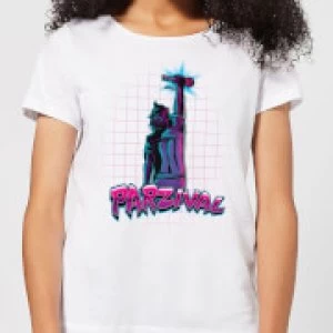 Image of Ready Player One Parzival Key Womens T-Shirt - White - M