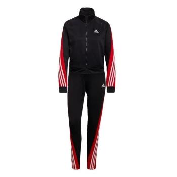 Image of adidas Sportswear Teamsport Tracksuit Womens - Black / Vivid Red