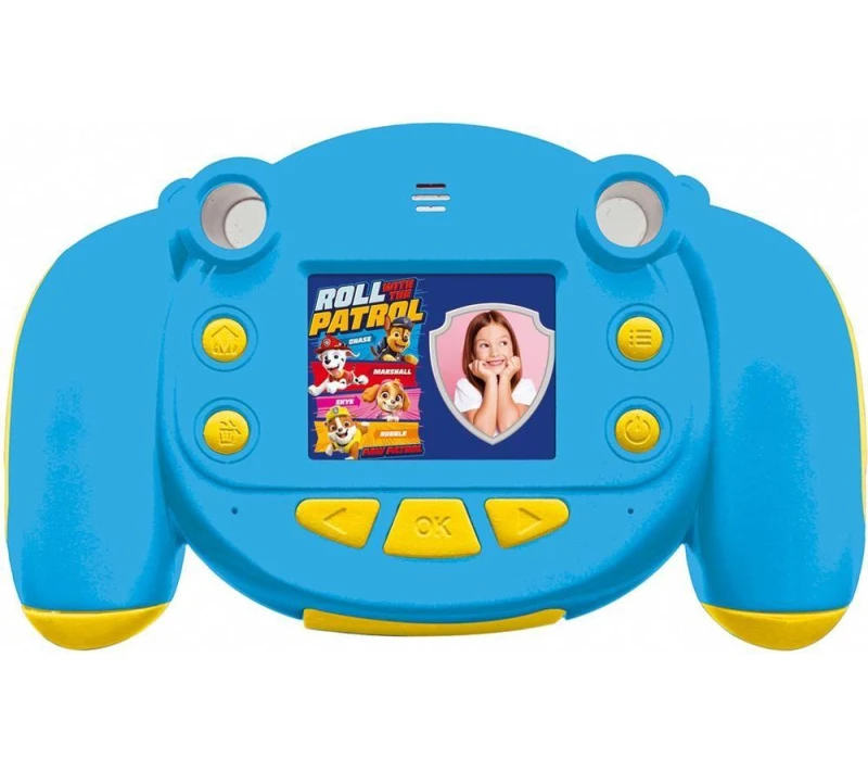 Image of LEXIBOOK Paw Patrol Kids Digital Camera - Blue & Yellow 3380743099606