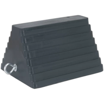 Image of Sealey Rubber Wheel Chock 4.3kg Pack of 1