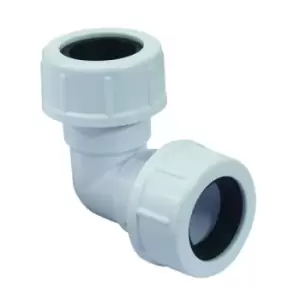 Image of McAlpine 90 Degree Overflow Bend 19/23mm R2M