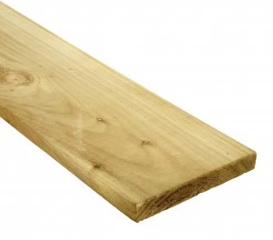 Image of Wickes Treated Sawn 22 x 150 x 3000mm Single