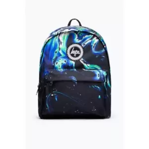 Image of Out Of Space Marble Backpack (One Size) (Black/Blue/Green) - Black/Blue/Green - Hype