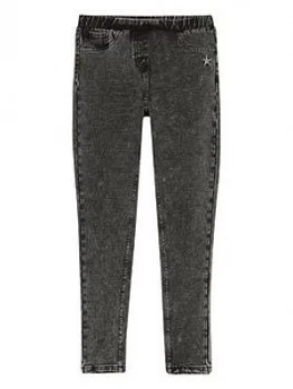 Image of Mintie by Mint Velvet Girls Jeggings - Black, Size Age: 3-4 Years, Women