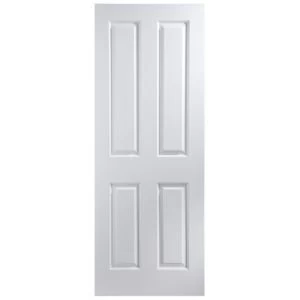 Image of 4 Panel Primed Smooth Internal Door H1981mm W838mm