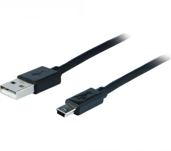 Image of Advent AUSBMIN15 USB A to USB Mini Cable 1.8m