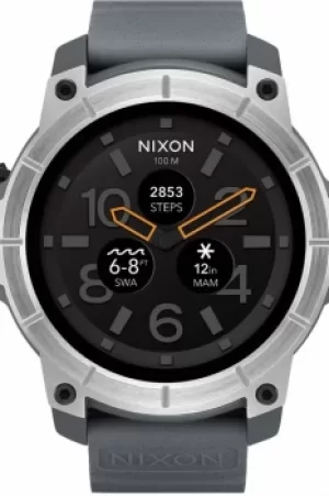 Image of Mens Nixon The Mission Android Wear Bluetooth Smart Alarm Watch A1167-2101