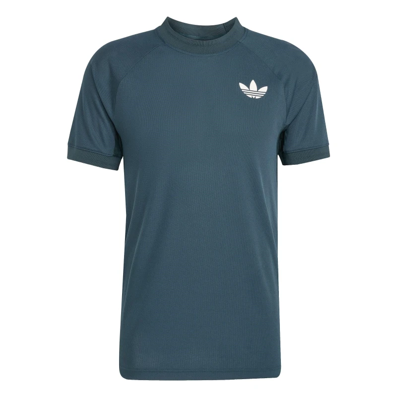 Image of adidas Wimbledon Pro T-Shirt Mens Aurora Ivy male S