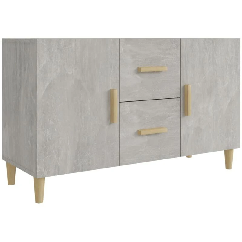 Image of VIDAXL Sideboard Concrete Grey 100x36x60cm Engineered Wood Vidaxl 8720286972786