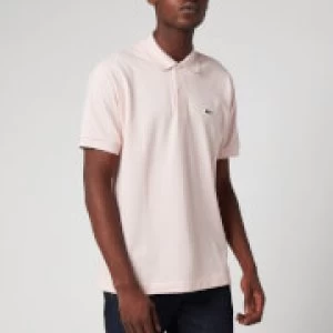 Image of Lacoste Mens Classic Polo Shirt - Nidus Pink - 4/M