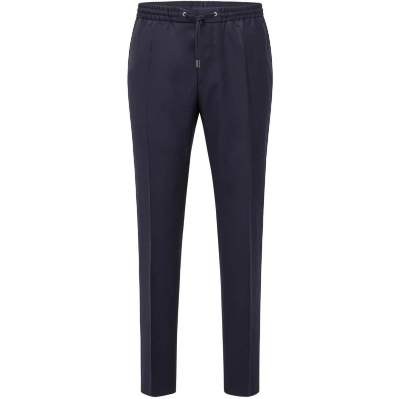 Image of Boss Banks Trousers Dark Blue male 28R