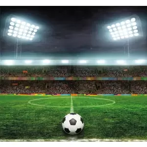 Image of Origin Murals Football Stadium Green Wall Mural - 3.5 x 2.8m