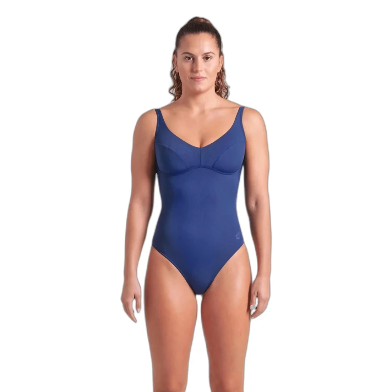 Image of Womens 1 Piece swimsuit Arena Victoria Bleu Female 42