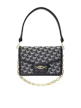 Image of Lauren by Ralph Lauren Sydnee 25 Shoulder Bag Medium - Lauren Navy, Women