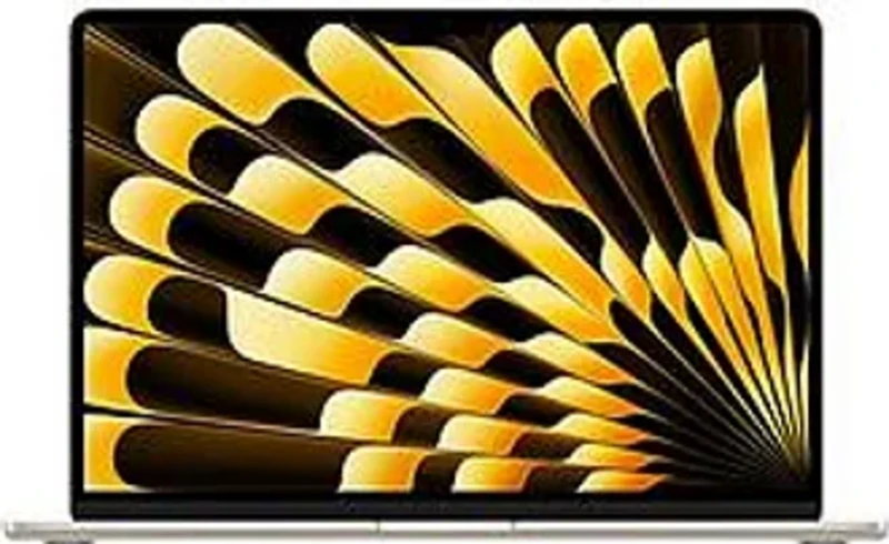 Image of Apple 15" MacBook Air, M3, 24GB RAM, 8 Core GPU, 512GB, 2024 - Starlight