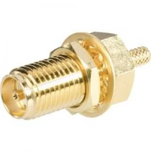 Image of SMA connector Socket straight 50 Amphenol SMA6411A3 3GT50G 1