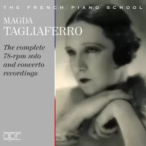Image of Magda Tagliaferro The Complete 78-rpm Solo and Concerto by Magda Tagliaferro CD Album