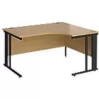 Image of Dams International Right Hand Ergonomic Desk MCM14ERKO 1,400 x 1,200 x 725 mm