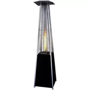 Image of Lifestyle Tahiti Flame II Gas Patio Heater - Black