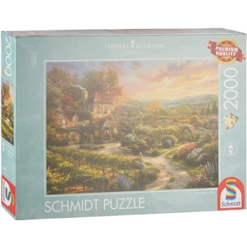 Image of Thomas Kinkade: In the Vineyards Jigsaw Puzzle - 2000 Pieces