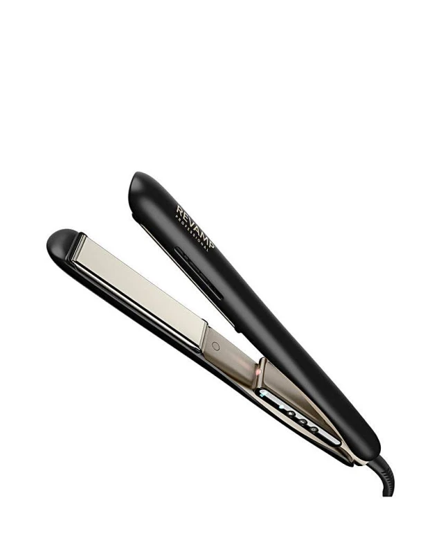 Image of Revamp Revamp Enigma Tri-care Ion straightener Black - Revamp Black Female SV31001