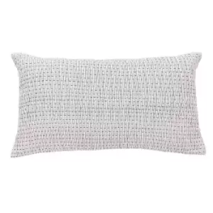 Image of Bedeck of Belfast Serein Cotton Cushion - White