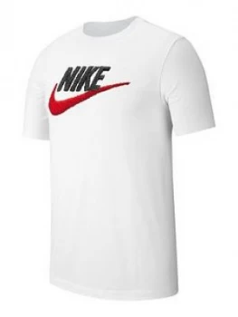 Image of Nike Sportswear Brandmark Tee - White