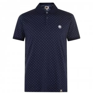Image of Pretty Green Green Slim Fit Polo - Navy