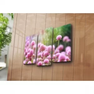 Image of 3PATK-8 Multicolor Decorative Canvas Painting (3 Pieces)