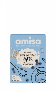 Image of Amisa GF Org Porridge Sachets - 8x27g (Case of 4)