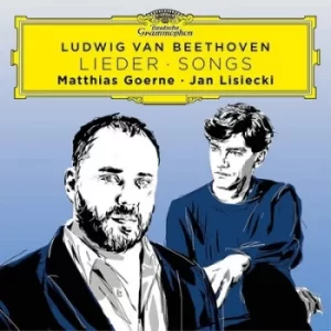 Image of Ludwig Van Beethoven Songs by Ludwig van Beethoven CD Album