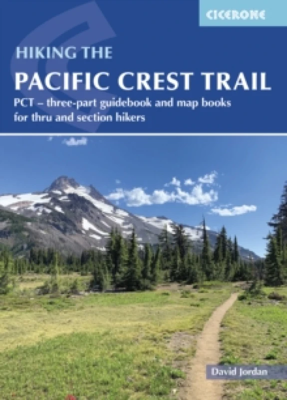 Image of Hiking the Pacific Crest Trail : PCT - three-part guidebook and map books for thru and section hikers Paperback / softback