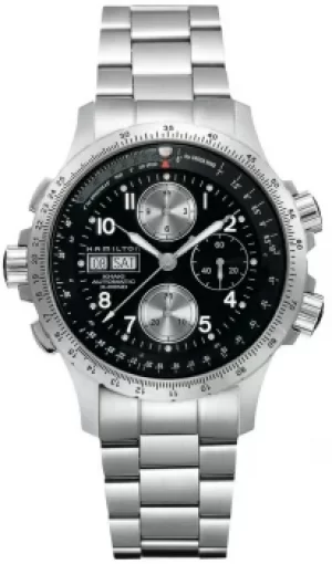 Image of Hamilton Watch Khaki Aviation X Wind Auto Chrono Men watch