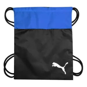 Image of Puma Team Goal 23 Drawstring Bag (One Size) (Blue/Black)