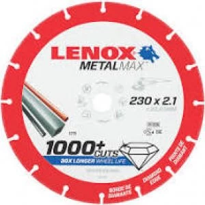 Image of Lenox MetalMax Diamond Metal Cutting Disc 230mm