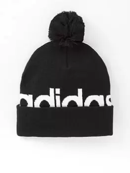Image of Adidas Bobble Beanie - Black