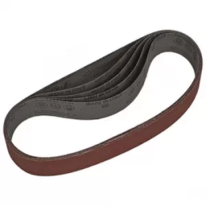 Image of Sealey SB0011 Sanding Belt 30 x 540mm 80Grit Pack of 5