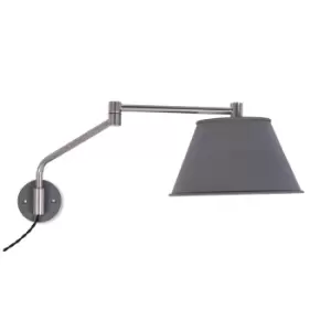 Image of Garden Trading Westport Wall Light, Charcoal