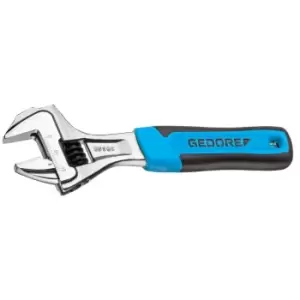 Image of Gedore Adjustable spanner, open end, chrome-plated