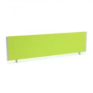 Image of ImpulseEvolve Plus Bench Screen 1600 Bespoke Myrrh Green Silver Frame