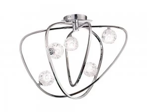 Image of Ceiling 5 Light G9, Polished Chrome