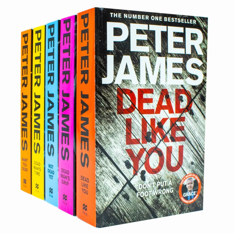 Image of Roy Grace Series 6 To 10 Collection By Peter James Including Dead Like You Complete Five Book Collection Peter James Books