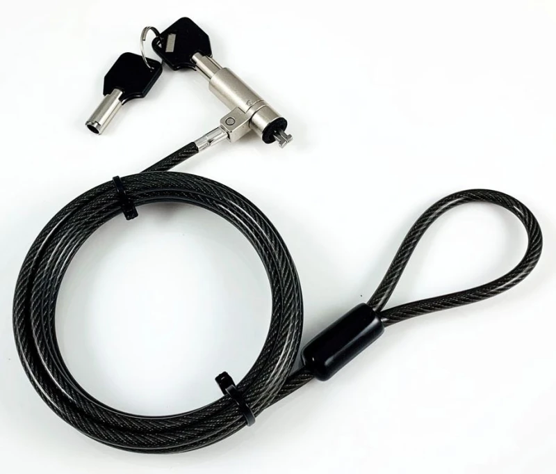 Image of eSTUFF GLB220103 cable lock Black 1.8 m