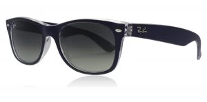 Image of Ray-Ban RB2132 Sunglasses Matte Blue 605371 55mm