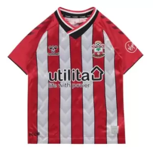 Image of Hummel Southampton FC Home Shirt 2021 2022 Juniors - Red