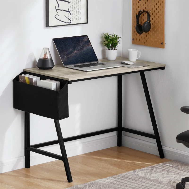 Image of Lassic Vida Designs Brooklyn Small Computer Desk Grey unisex Small