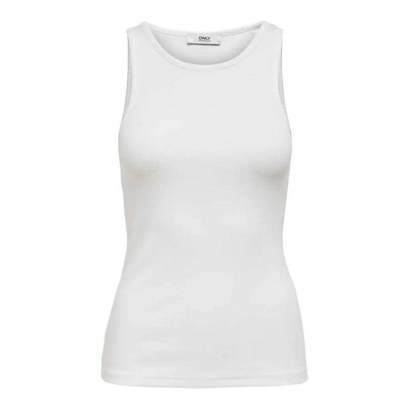 Image of Only Womens tank top Only Kenya Blanc Female S