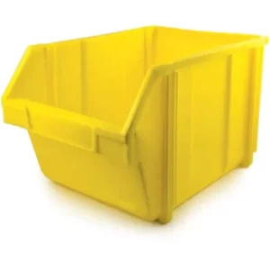 Image of Matlock MTL5 Plastic Storage Bin Yellow
