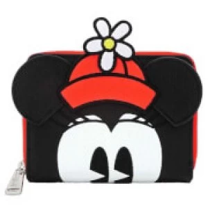 Image of Loungefly DisneyPositively Minnie Polka Dot Zip Around Wallet